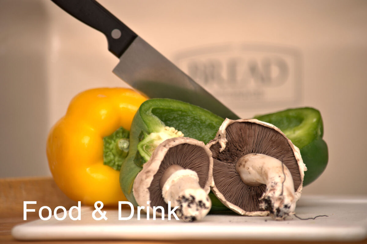 mushroom & peppers