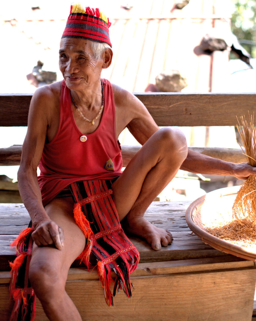 Age old farming methods, culture and customs, as well as traditional dress are well preserved by the endemic Ifugao people of Luzon, Philippines.