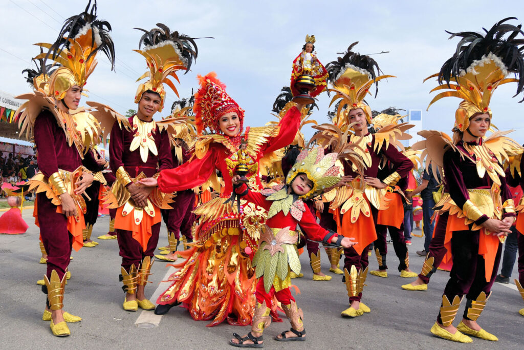 Dancers at the annual Sinulog Festival at Cebu City prepare for a year for just one long day of dancing.