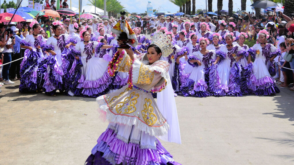 Sinulog Festival at Cebu City, Philippines; one of the worlds most colourful and energetic of annual festivals.