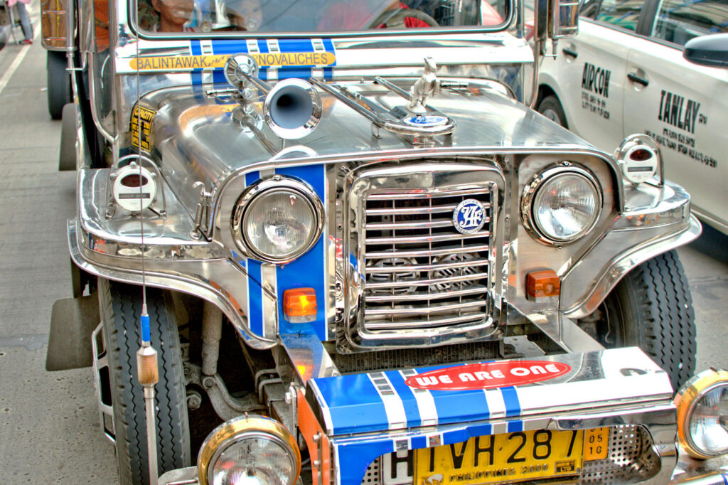 jeepney in chrome